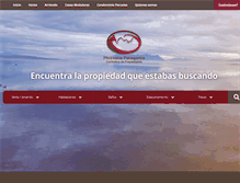 Tablet Screenshot of plusvaliapatagonia.com